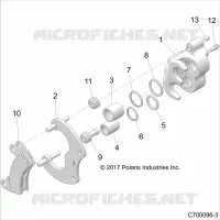 BARKE CALIPER REAR
