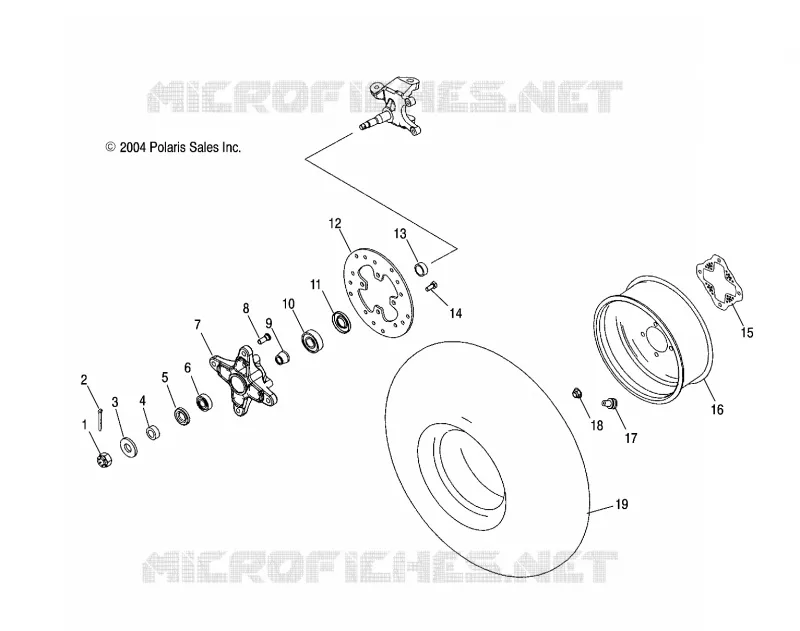 FRONT HUB   WHEEL