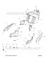 REAR BODYWORK ASM., LOWER