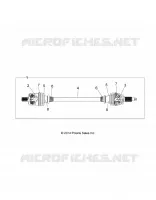 DRIVE TRAIN, FRONT HALF SHAFT