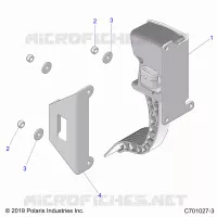 ENGINE, THROTTLE PEDAL