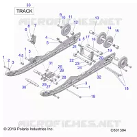 REAR SUSPENSION AND TRACK