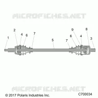 DRIVE TRAIN, FRONT HALF SHAFT