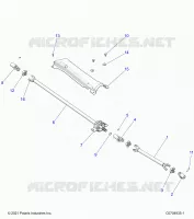 DRIVE TRAIN, FRONT PROP SHAFT