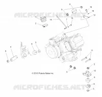 ENGINE, MOUNTING