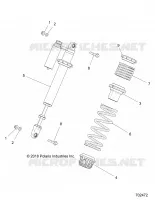 FRONT SUSPENSION SHOCK MOUNTING