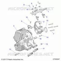 ENGINE, AIR INTAKE MANIFOLD