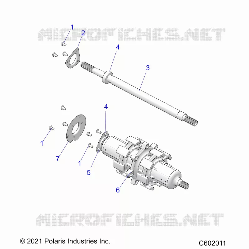 DRIVE TRAIN, JACKSHAFT AND DRIVE SHAFT