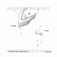 ELECTRICAL, HEADLIGHT AND TAILLIGHT