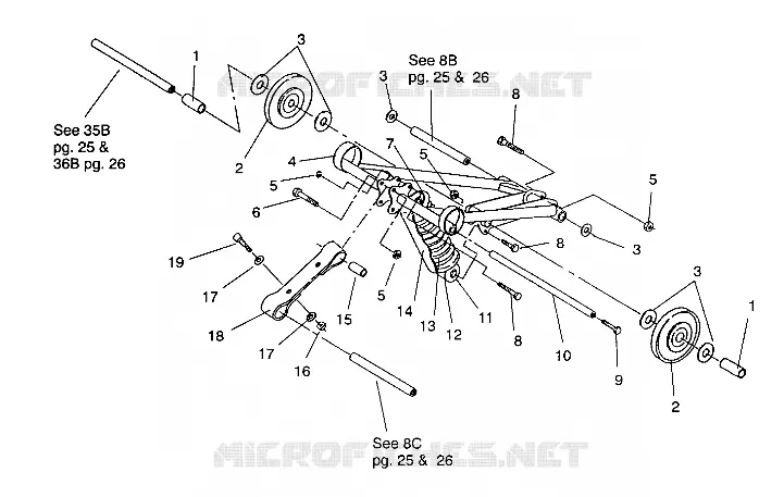 FRONT TORQUE ARM CLASSIC / 0930864 AND  CLASSIC TOURING / 0930865 (4922952295027A)