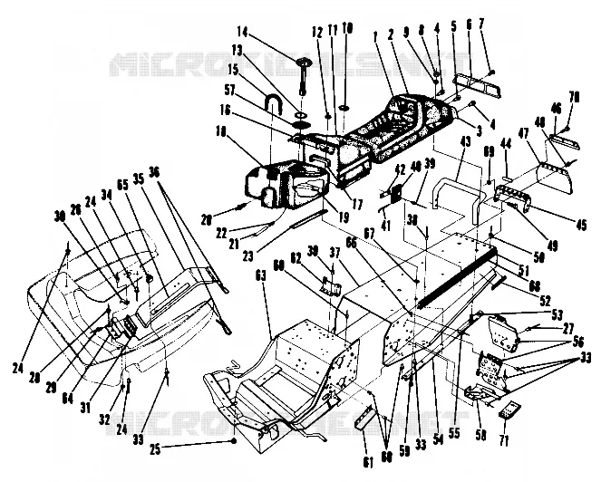CHASSIS AND SEAT (4910941094001A)