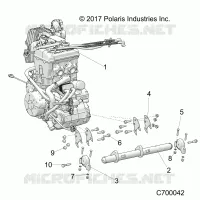 ENGINE, MOUNTING