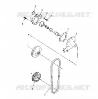 WATER PUMP 500 SPX (4922552255038A)