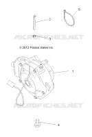 DRIVE TRAIN, FRONT GEARCASE MOUNTING