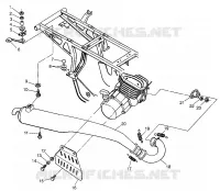 EXHAUST TRAIL BOSS W97AA25C (4940574057A010)