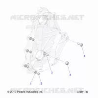 DRIVE TRAIN, CHAINCASE MOUNTING