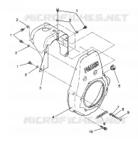BLOWER HOUSING GT/0933127 (4923232323040A)