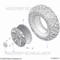 WHEELS, FRONT