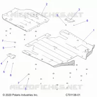 CHASSIS, SKID PLATES