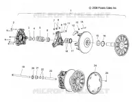 DRIVE TRAIN, PRIMARY CLUTCH