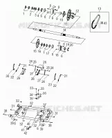 CHASSIS, SWING ARM AND REAR AXLE
