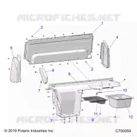 REAR BODYWORK CLOSEOFF, AND FENDERS