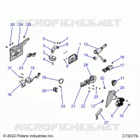 ELECTRICAL, WIRE HARNESS, COMPONENTS, AND LICENSE PLATE