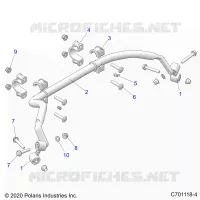 SUSPENSION, REAR STABILIZER BAR