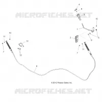 DRIVE TRAIN, SHIFT LEVER AND CABLE