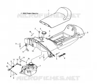 BODY, SEAT, FUEL TANK AND CONSOLE