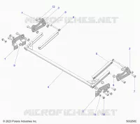 HOOD HINGE ASM.