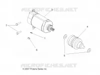 ENGINE, STARTING MOTOR