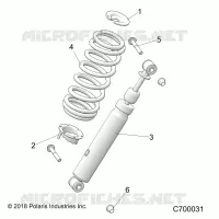 FRONT SUSPENSION SHOCK MOUNTING