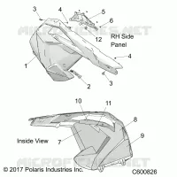 SIDE PANELS, RH