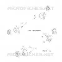 BARKE CALIPER MOUNTING