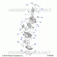 ENGINE, CRANKCASE AND CRANKSHAFT