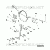 STEERING, HANDLEBAR MOUNTING