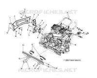 ENGINE MOUNTING RH AND FRONT