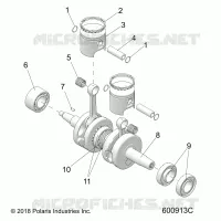 ENGINE, PISTON & CRANKSHAFT