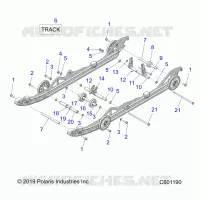 REAR SUSPENSION AND TRACK