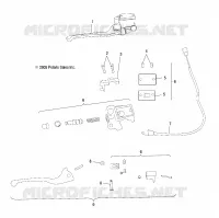 MASTER CYLINDER, FRONT BRAKE