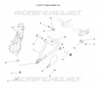 SUSPENSION, A-ARM AND STRUT MOUNTING