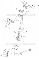 STEERING POST    SPORTSMAN 4X4 W968040 (4935943594B012)