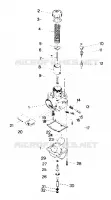 CARBURETOR TRAIL AND 400 (4912701270057A)