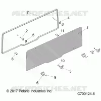 REAR BODYWORK WINDOW