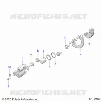FRONT BRAKE CALIPER