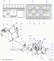 ELECTRICAL, WIRE HARNESS, CHASSIS 