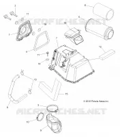 ENGINE, AIR INTAKE (BUILT 10/22/10 AND BEFORE)