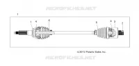 DRIVE TRAIN, REAR DRIVE SHAFT (TO 7/3/2017)