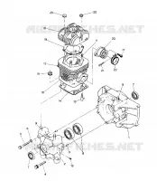 CRANKCASE AND CYLINDER STAR LITE (4919311931023A)